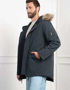 Clearance Seraphine Jack | Men's Parka with Baby Pouch
