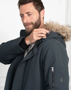 Clearance Seraphine Jack | Men's Parka with Baby Pouch