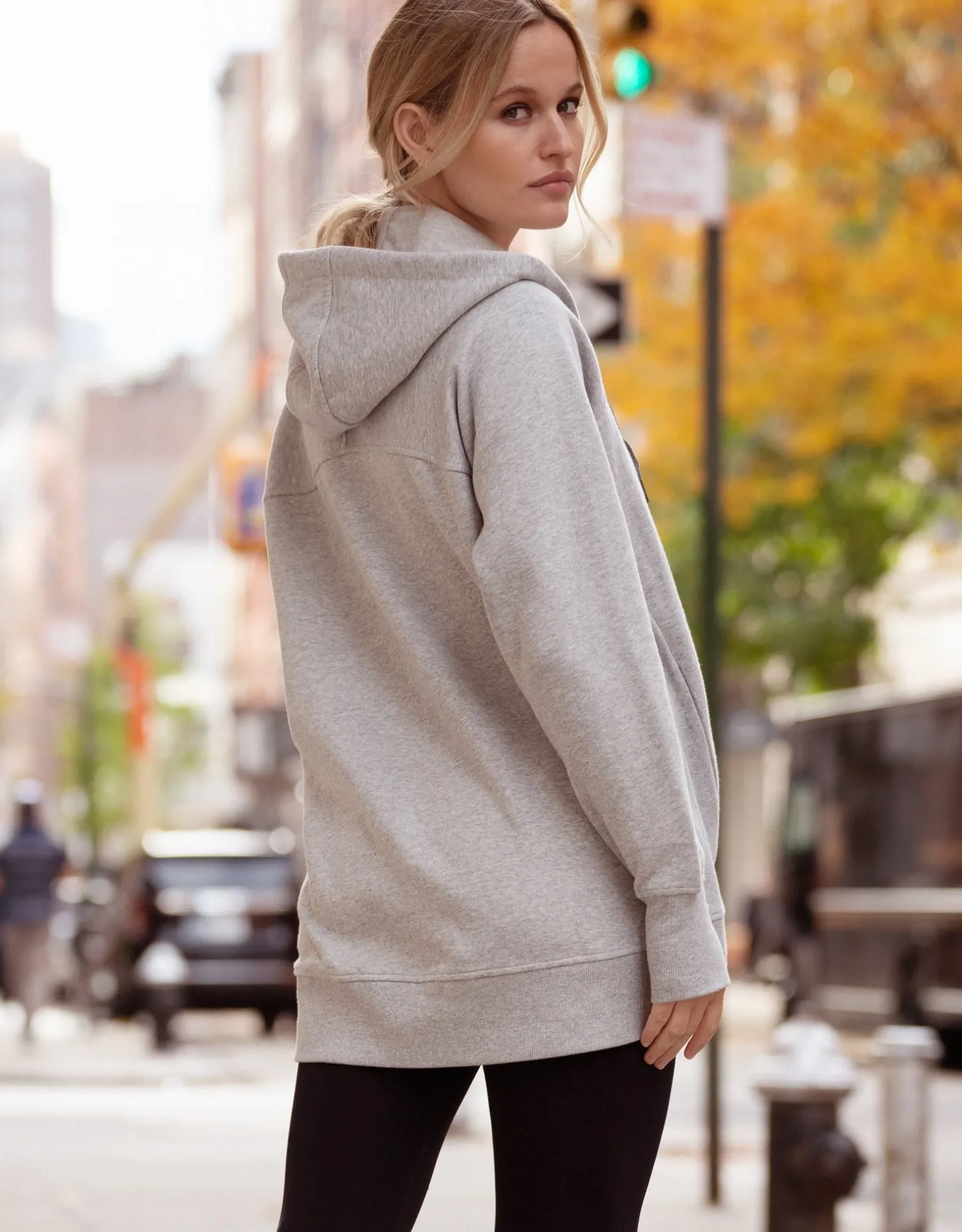 Best Sale Seraphine Jetta | 3 In 1 Relaxed Fit Maternity Hoodie