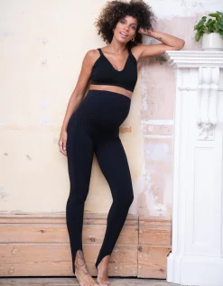 Hot Seraphine Kady | Seamless Over Bump Stirrup Maternity Leggings
