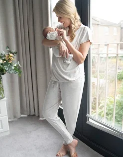 Shop Seraphine Karen | 2-Piece Short Sleeve Maternity & Nursing Loungewear