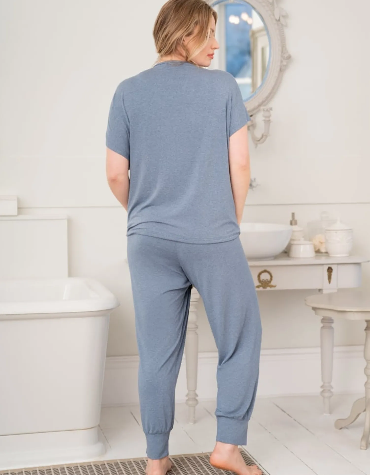 Discount Seraphine Karena | Curve Maternity & Nursing Loungewear Set