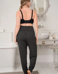 Flash Sale Seraphine Keri | Twin Pack Curve Maternity Lounge Pants - Black & Grey