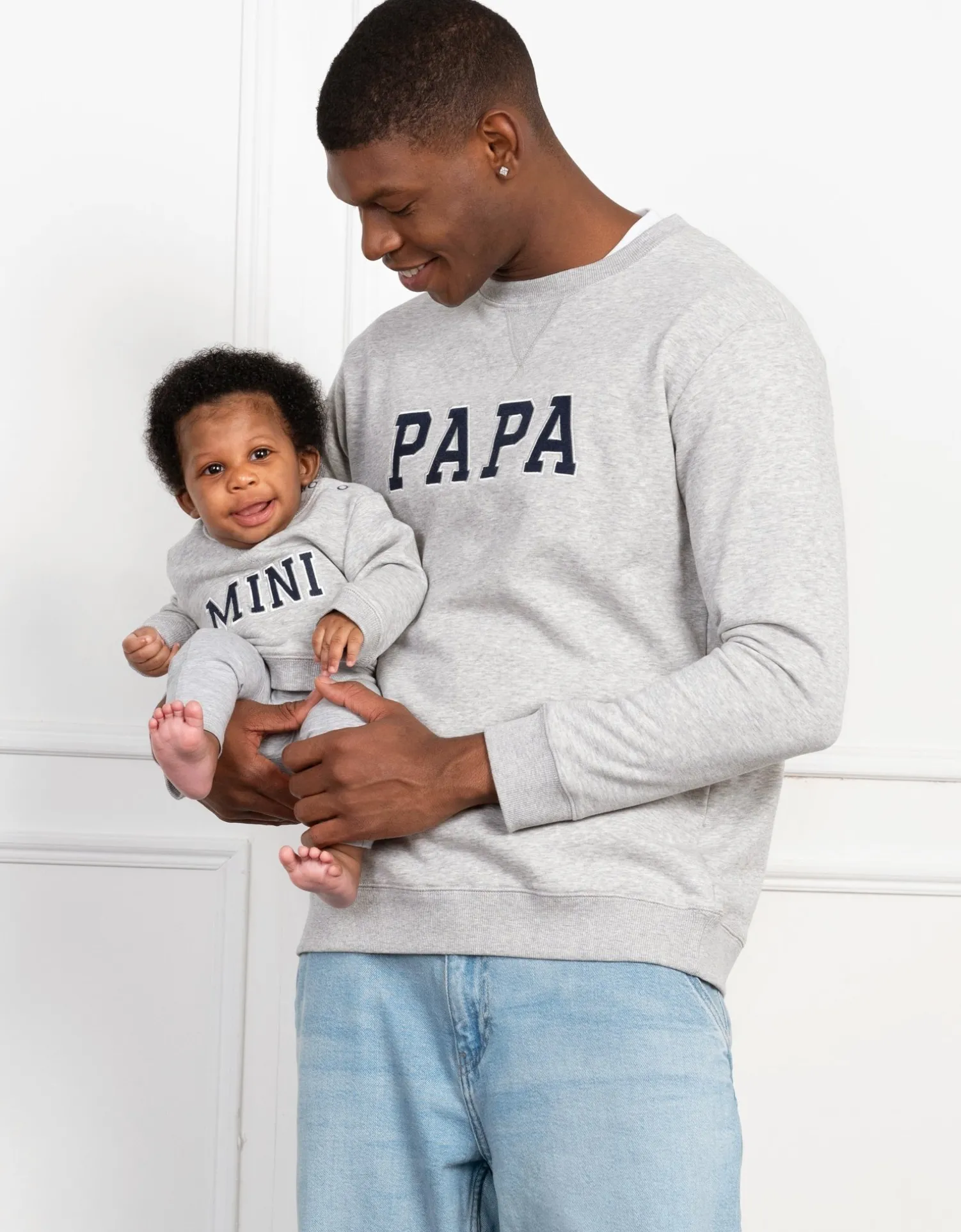Discount Seraphine Kevin | Cotton Blend Papa & Mini Sweatshirts