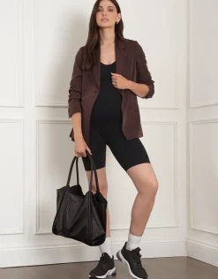 Shop Seraphine Kinzy | Short Romper With Built-In Nursing Bra