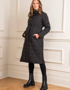 Shop Seraphine Laurie | Quilted 3 in 1 Maternity & Babywearing Coat