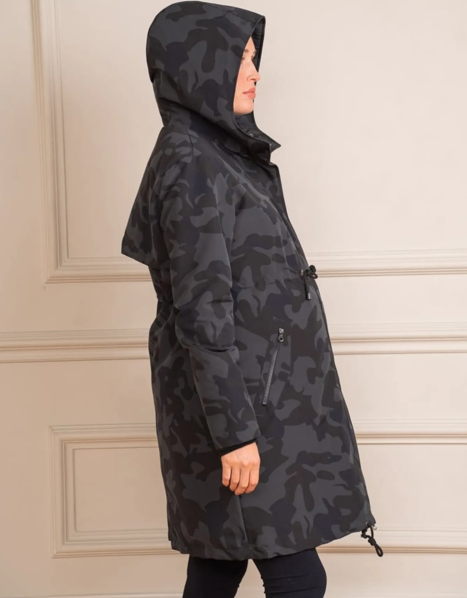 Sale Seraphine Leigh | Camo 3 in 1 Maternity & Babywearing Parka