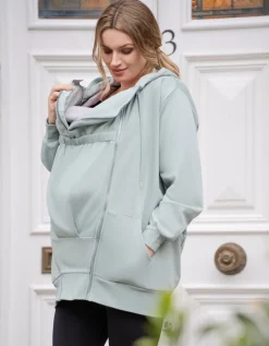 Best Seraphine Leilani | Curve 3 in 1 Maternity & Babywearing Hoodie