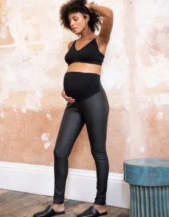 Online Seraphine Lexa | Matt Coated Maternity Leggings