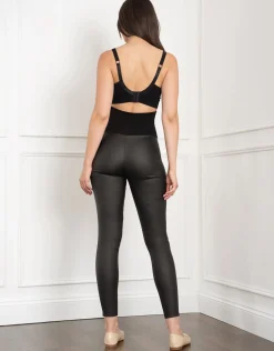 Online Seraphine Lexes | Post-Maternity Coated Legging
