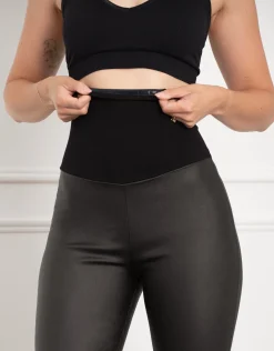 Online Seraphine Lexes | Post-Maternity Coated Legging