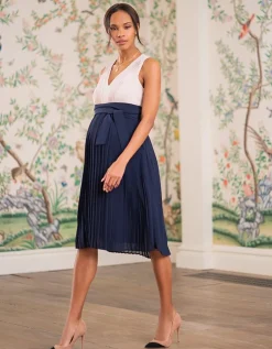 Cheap Seraphine Livern | Pleated Detail Maternity & Nursing Dress