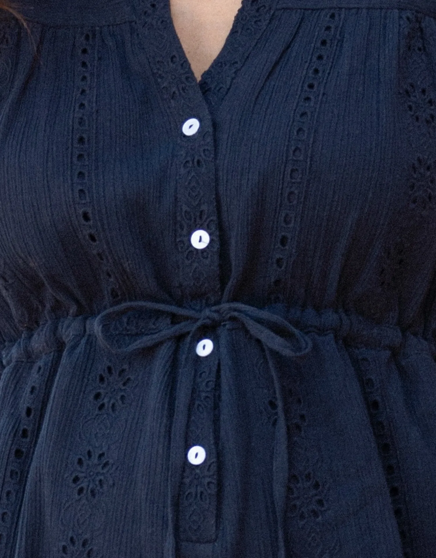 Cheap Seraphine Loanne | Button-Down Maternity Romper