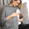 New Seraphine Madison | Grey Nursing Cover Maternity Shawl