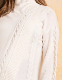 Clearance Seraphine Malene | Draped Merino Maternity & Nursing Sweater
