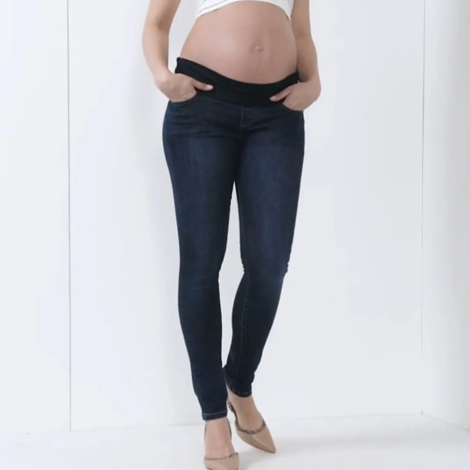 Flash Sale Seraphine Marcus | Organic Cotton Under Bump Maternity Jeans
