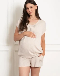 Outlet Seraphine Margaret | Maternity & Nursing Shorts Pyjama and Loungewear Set