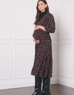 Discount Seraphine Margie | Maternity & Nursing Button-Through Dress