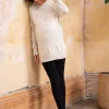 Best Sale Seraphine Merle | Layered Cotton Blend Maternity & Nursing Sweater