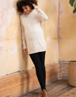 Best Sale Seraphine Merle | Layered Cotton Blend Maternity & Nursing Sweater