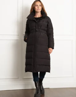 Sale Seraphine Monika | Belted Maternity & Babywearing Puffer Coat