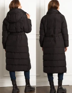 Sale Seraphine Monika | Belted Maternity & Babywearing Puffer Coat
