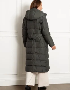 Best Seraphine Monika | Belted Maternity & Babywearing Puffer Coat