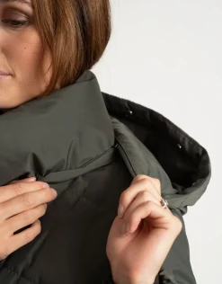 Best Seraphine Monika | Belted Maternity & Babywearing Puffer Coat