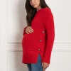 Sale Seraphine Naxos | Crew Neck Maternity & Nursing Knit Sweater