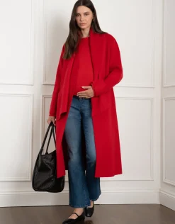 Sale Seraphine Naxos | Crew Neck Maternity & Nursing Knit Sweater