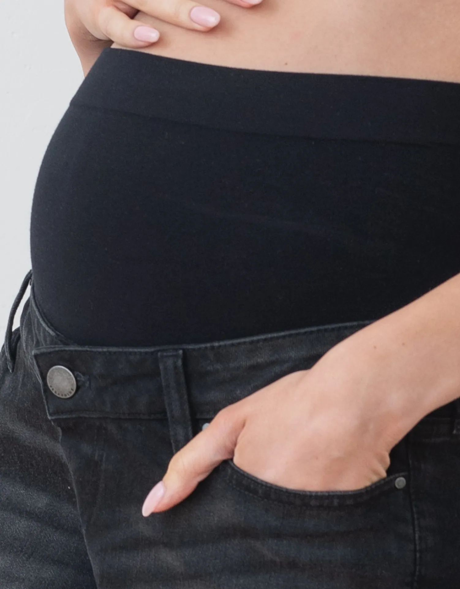 Flash Sale Seraphine Niro | Over Bump Maternity Shorts