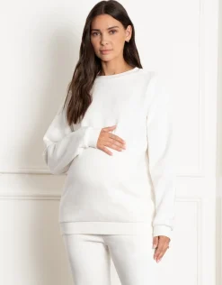 Cheap Seraphine Nuala | Oversized Maternity Jumper with Nursing Poppers