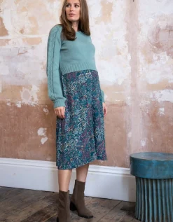 Shop Seraphine Odessa | Paisley Sage 2 in 1 Maternity & Nursing Dress