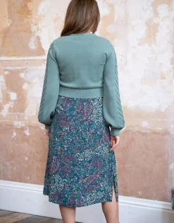 Shop Seraphine Odessa | Paisley Sage 2 in 1 Maternity & Nursing Dress