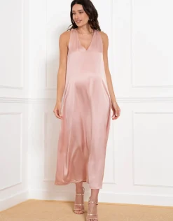 Online Seraphine Olethea | Reversible Halter Neck A-Line Maternity Dress
