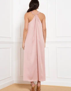 Online Seraphine Olethea | Reversible Halter Neck A-Line Maternity Dress