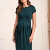 Store Seraphine Peachey | Maternity & Nursing Short Sleeve Dress