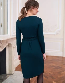 Clearance Seraphine Peachey | Maternity & Nursing Long Sleeve Dress