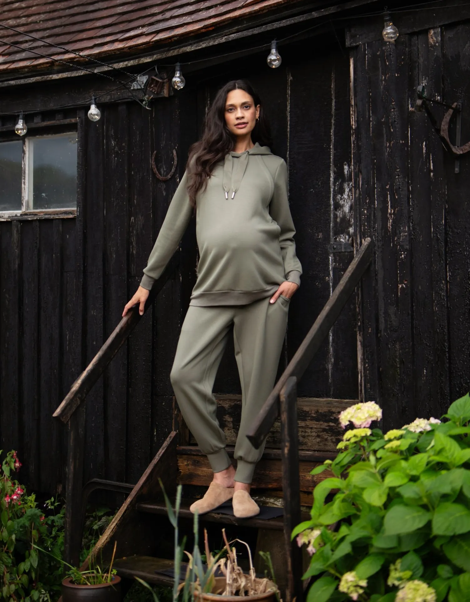 Store Seraphine Perdita | Super-Soft Maternity Hoodie with Nursing Zips
