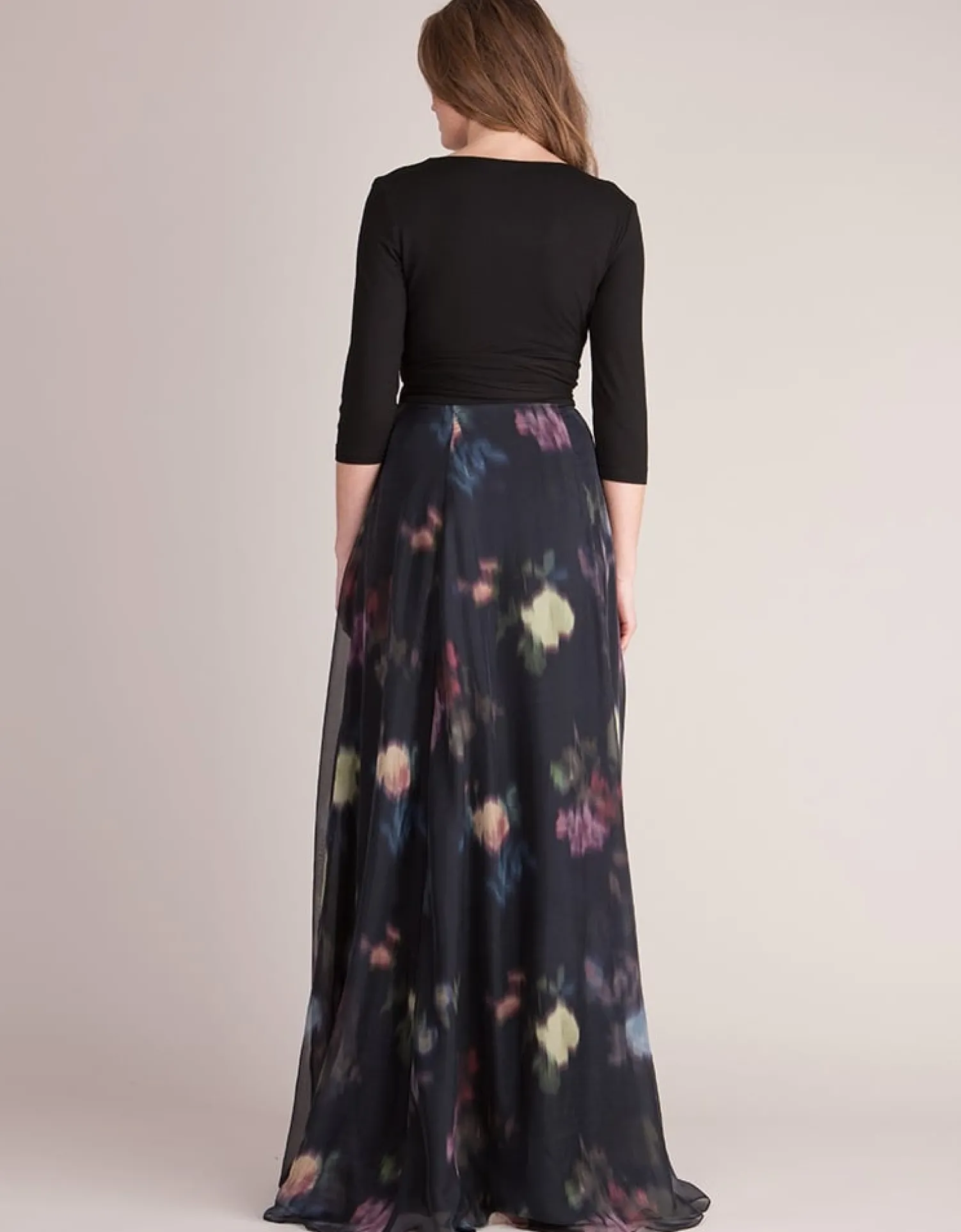 Outlet Seraphine Petunia | Floral Wrap Maternity & Nursing Maxi Dress
