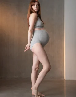 Fashion Seraphine Quinlan | Twin Pack Bamboo Over Bump Maternity Briefs