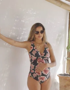 Hot Seraphine Riviera | Reversible Maternity & Nursing Swimsuit