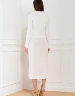 Fashion Seraphine Roma | Maternity-To-Nursing Slip Dress With Cardigan