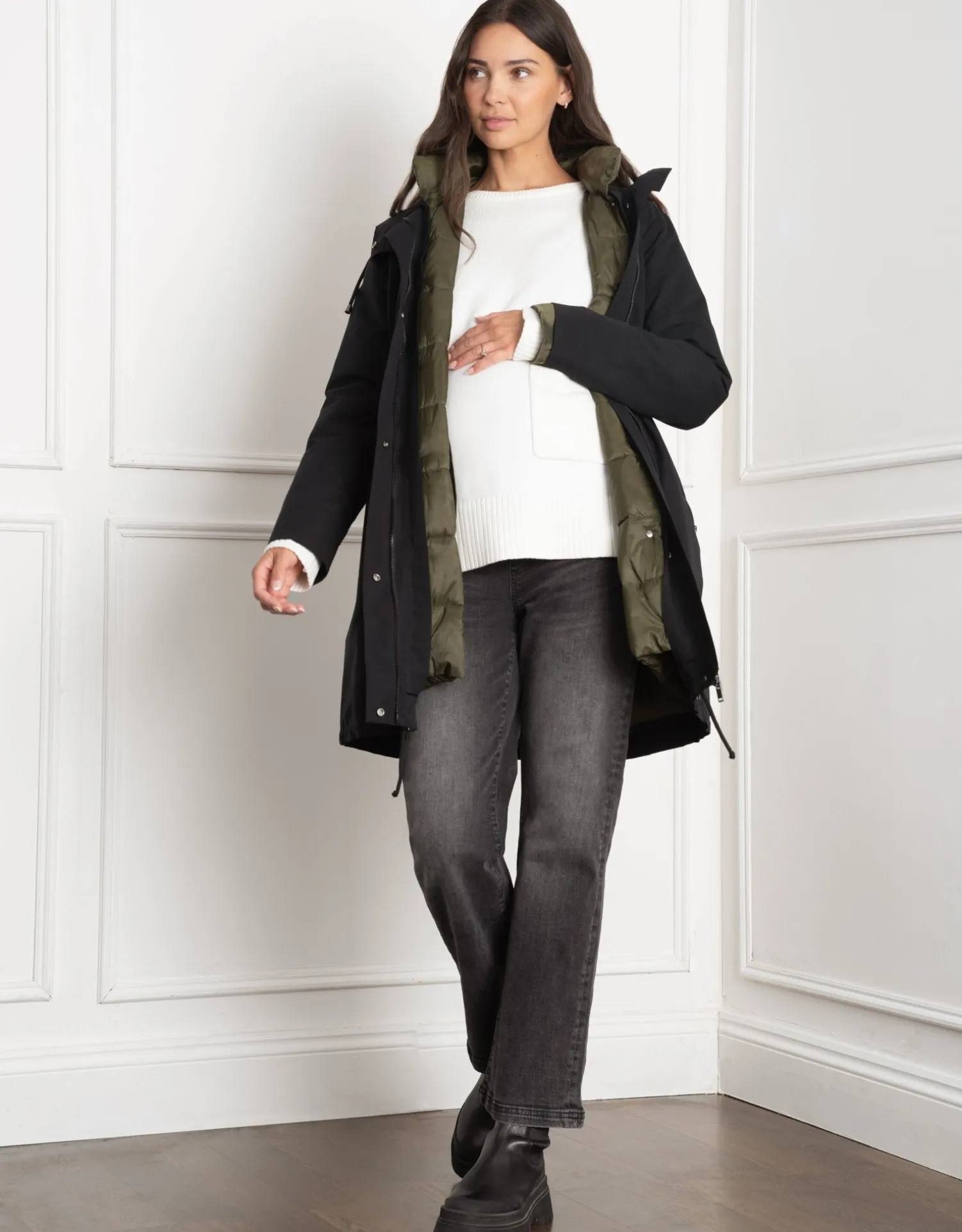 Cheap Seraphine Ruberta | 4 in 1 Maternity Parka with Separate Puffer