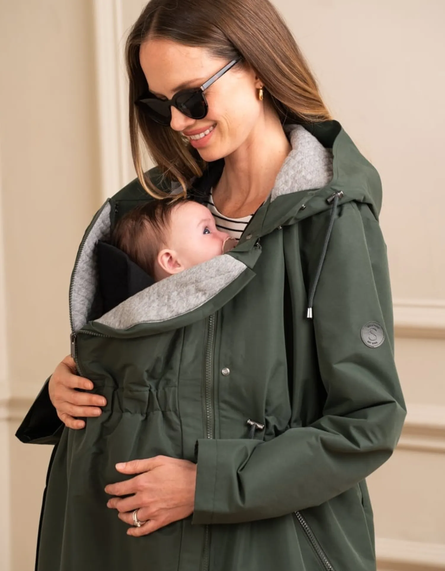 Online Seraphine Ruby | 4 in 1 Maternity & Babywearing Parka