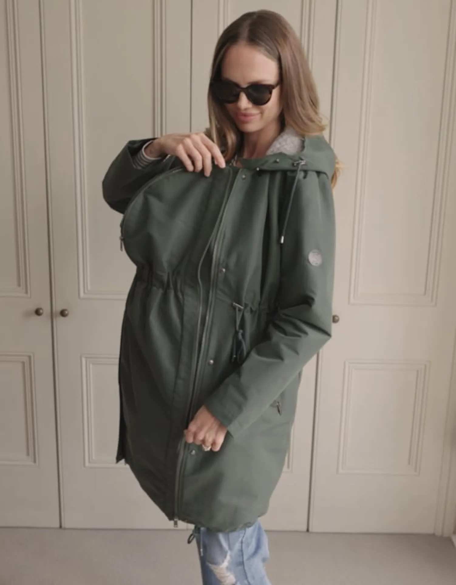 Online Seraphine Ruby | 4 in 1 Maternity & Babywearing Parka