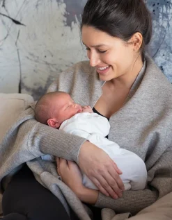 Online Seraphine Rudie | Two-Tone Luxury Maternity & Nursing Shawl Wrap