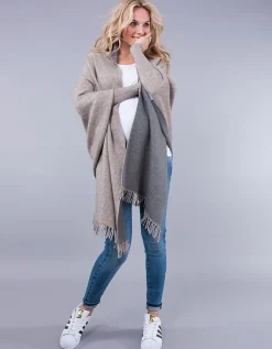 Online Seraphine Rudie | Two-Tone Luxury Maternity & Nursing Shawl Wrap