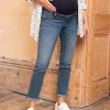 New Seraphine Russell | Organic Slim Boyfriend Maternity Jeans