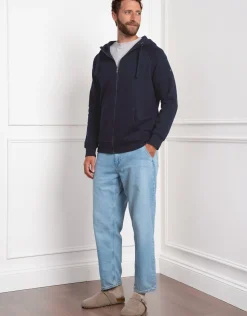 Online Seraphine Ryan | Navy Blue Men's Babywearing Hoodie